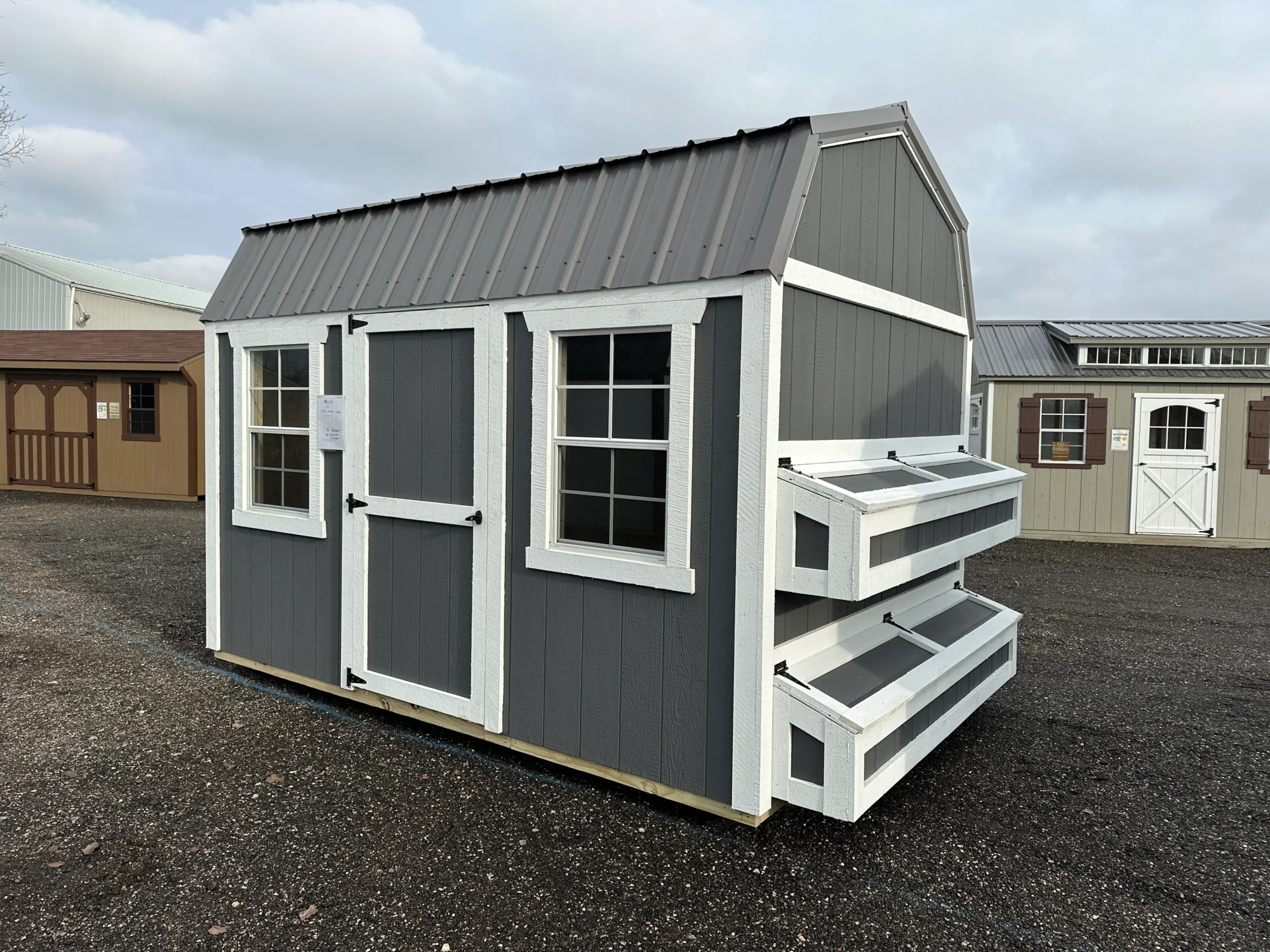 Chicken Coops For 6 Chickens | 8x12 Chicken Coop